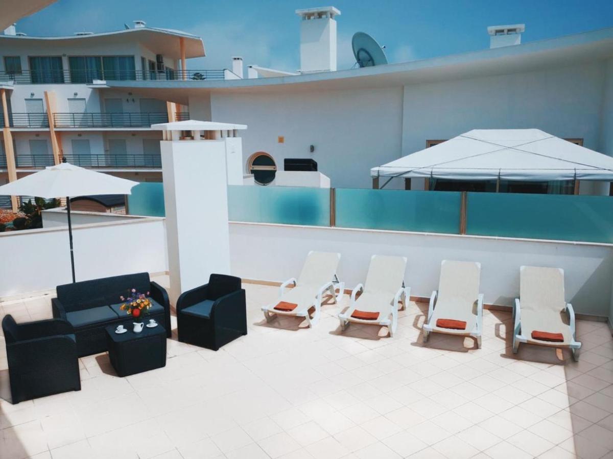 Penthouse With Sea Views Apartment Albufeira Luaran gambar