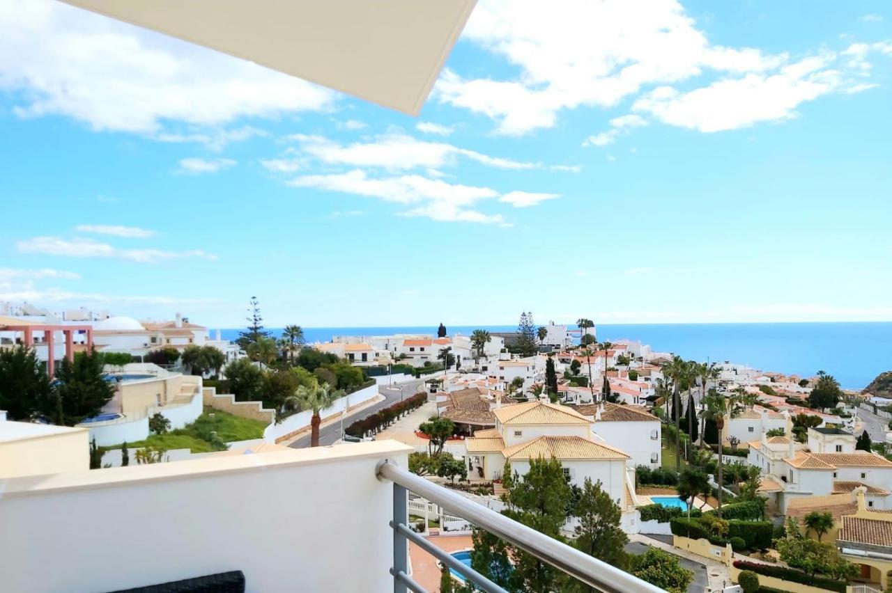 Penthouse With Sea Views Apartment Albufeira Luaran gambar